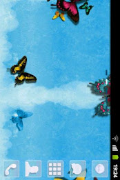 Motýlek Theme GO Launcher EX poster 3