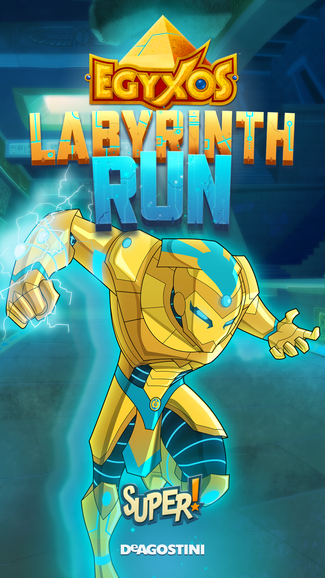 Android application Egyxos - Labyrinth Run screenshort