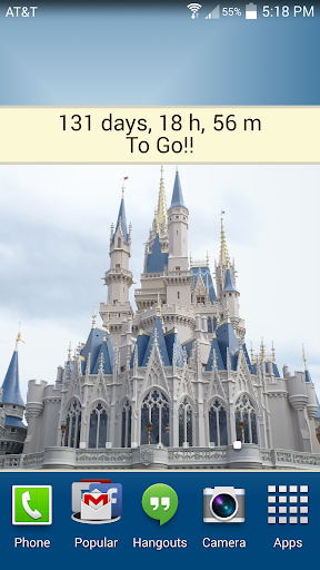 Countdown for Disney World Dlx