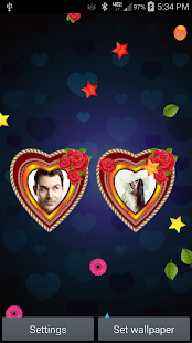 Love Couple Photo LWP Screenshots 1