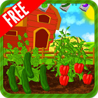 Planting fruit and vegetables icon