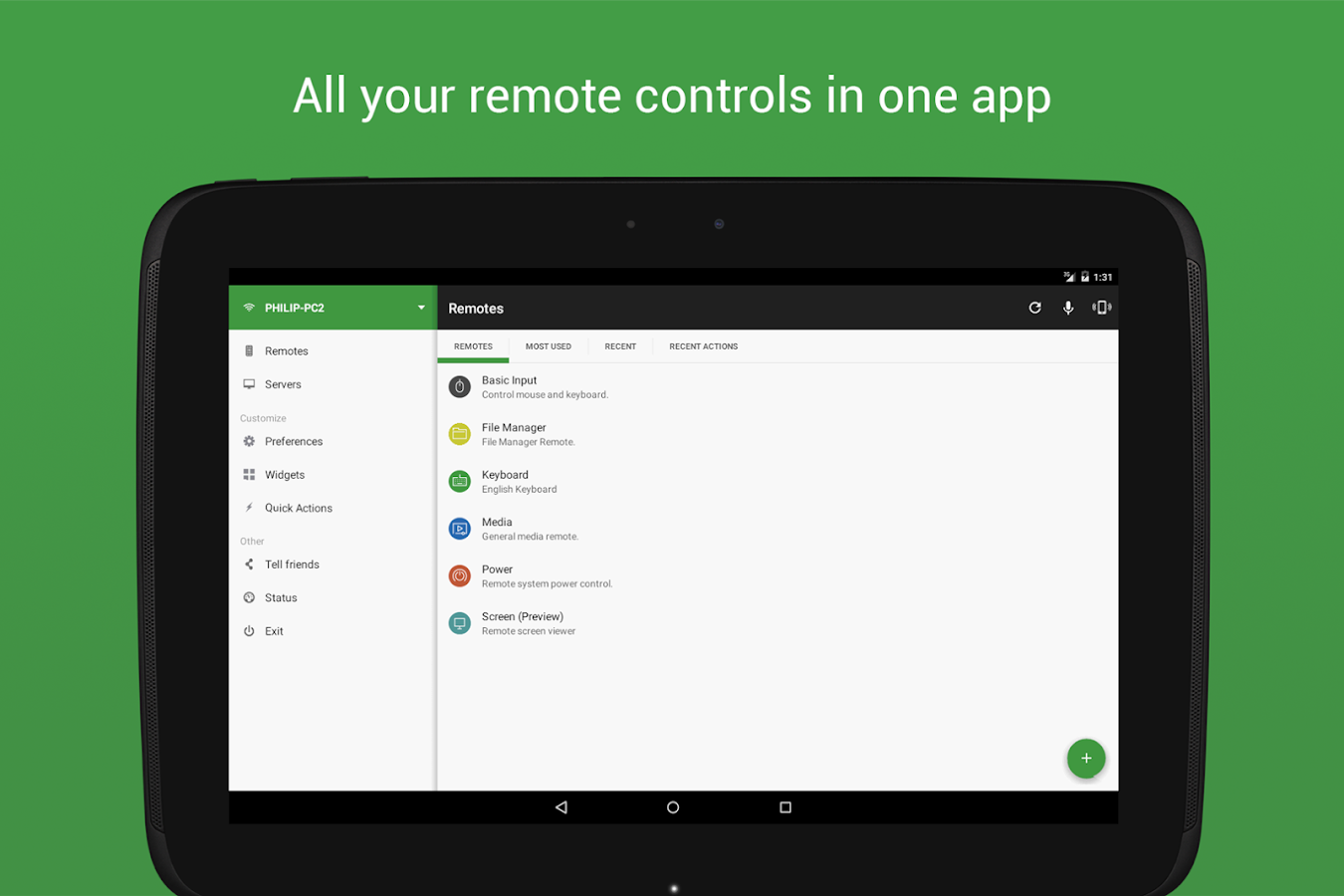 скачать на компьютер unified remote