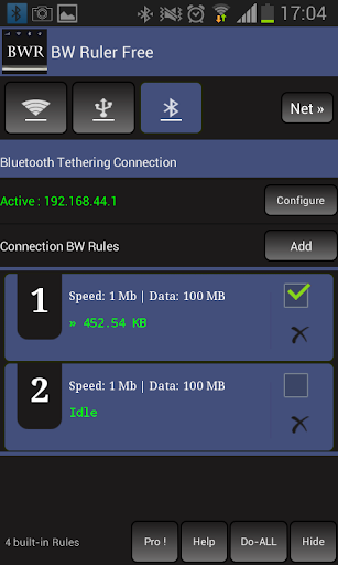 【免費通訊App】Bandwidth ruler Free [wo ROOT]-APP點子