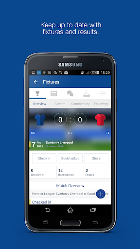 Fan App for Everton FC