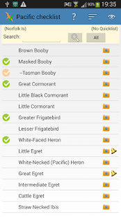 Pacific Is Birding Checklist Screenshots 0
