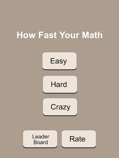 【免費教育App】How Fast Your Math-APP點子