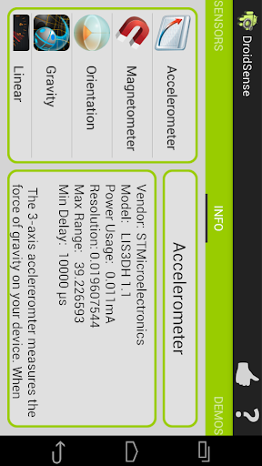 【免費工具App】DroidSense Sensor ToolBox-APP點子
