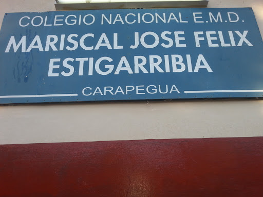 Placa Del Col Mcal Estigarribia