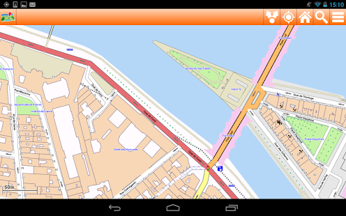 Paris Offline mappa Map Screenshots 9