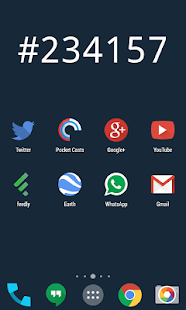 Free Hexa Clock Live Wallpaper APK