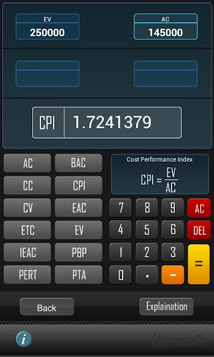 PMP Formula Calculator