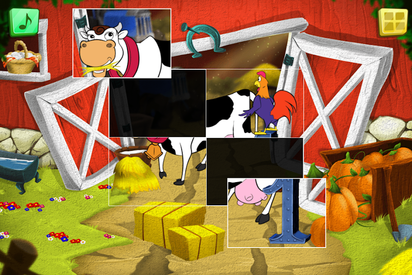 Live Puzzle! Farm Numbers kids Screen 3