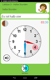 Die Uhr & Uhrzeit lernen poster 2
