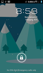 FLATY NIGHT(flat wallpaper) Screenshots 0