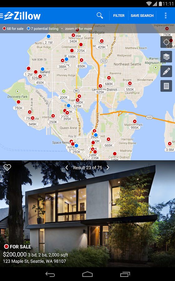 Zillow Real Estate & Rentals screenshot