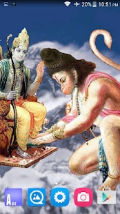Download 4D Hanuman Live Wallpaper APK