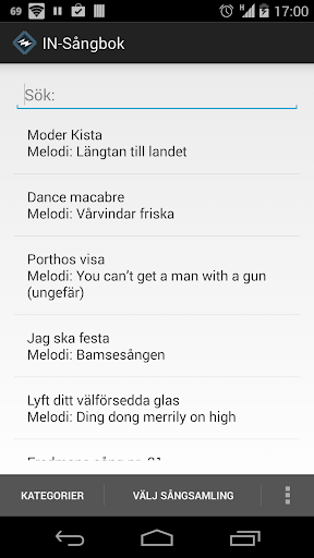 IN-Sångbok