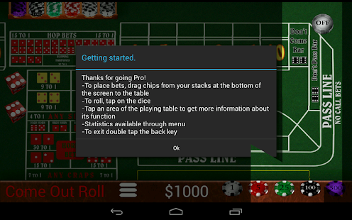 Craps Trainer Pro - screenshot thumbnail