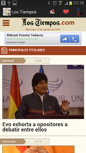 【免費新聞App】Bolivia  Periódicos Y Noticias-APP點子