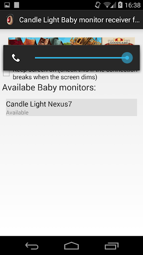 Candle Light Baby Monitor Free