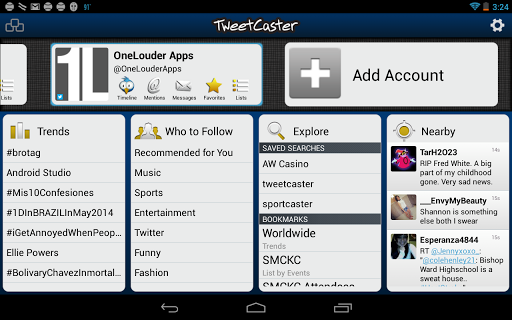 10 Best Twitter Clients For Android - Tweetcaster Pro