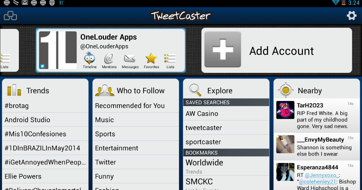 Top 10 Twitter Clients for Android Smartphone Geeky Stuffs