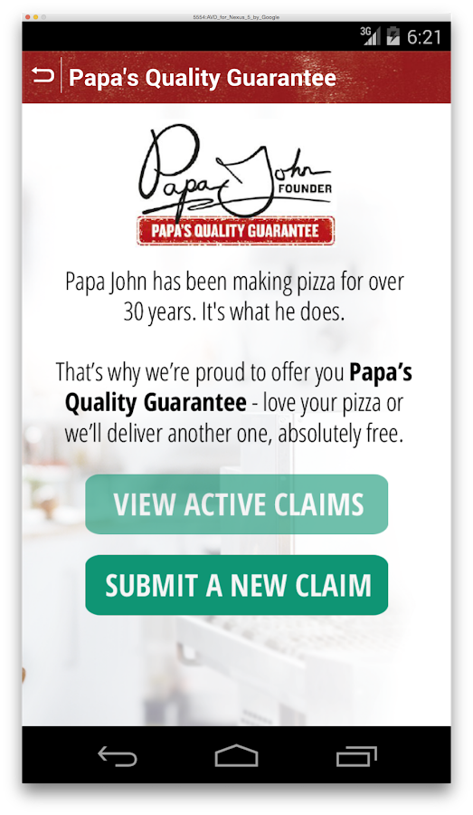 Papa John's Android Apps on Google Play
