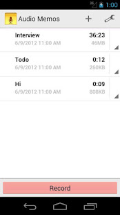 Audio Memos - Voice Recorder(圖4)-速報App