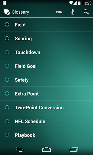 【免費運動App】Football Glossary (NFL)-APP點子