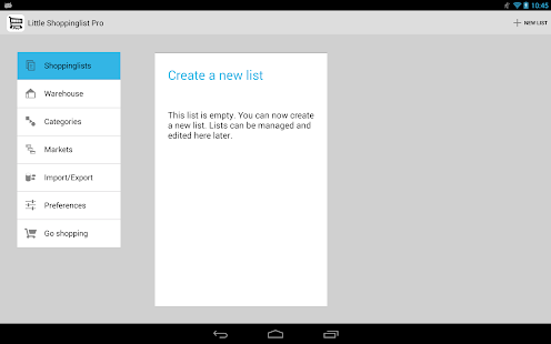 Little Shoppinglist Pro Screenshots 2