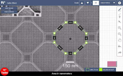 Area Calculator ✏️ Images - Maps - SketchAndCalc™ poster 14