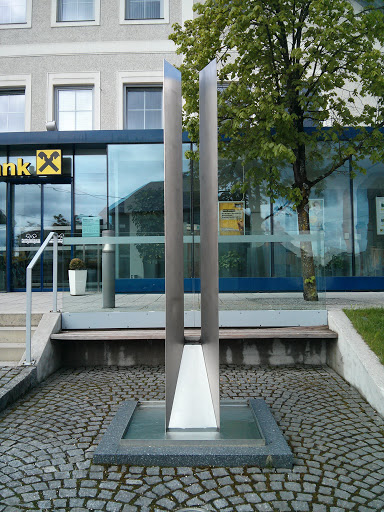 Brunnen am Hauptplatz in Frankenmarkt 