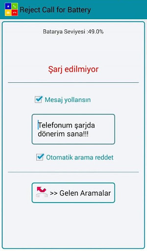 Çağrı Reddet