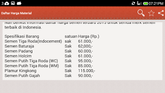 How to download Daftar Harga Material 1.0 apk for bluestacks