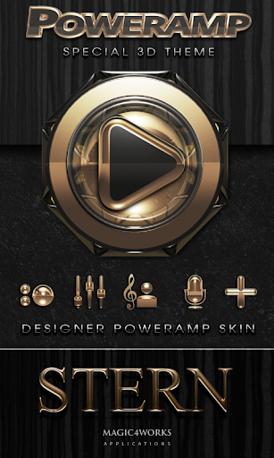 免費下載個人化APP|Poweramp skin Stern app開箱文|APP開箱王