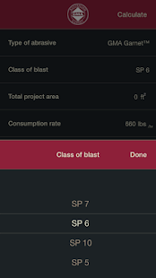 Lastest GMA Garnet Blasting Calculator APK for PC