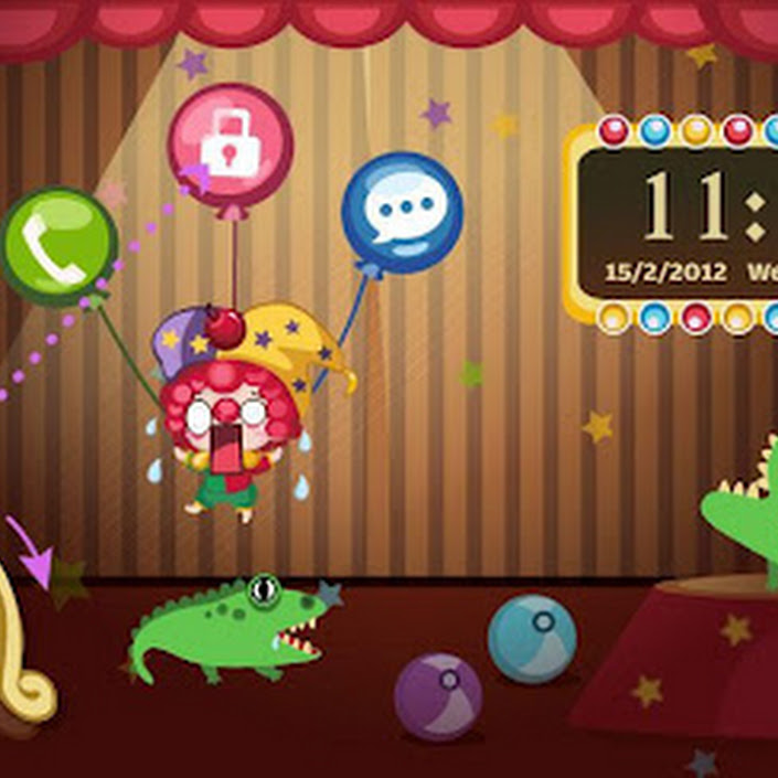 Free download  Circus GO Locker Theme