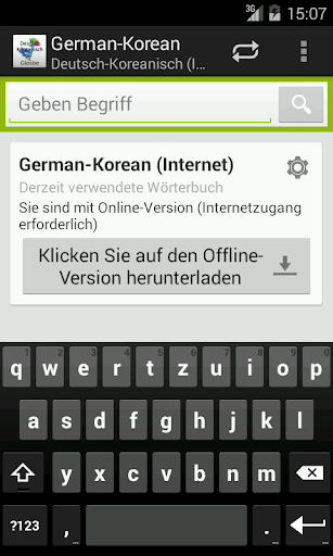 German-Korean Dictionary