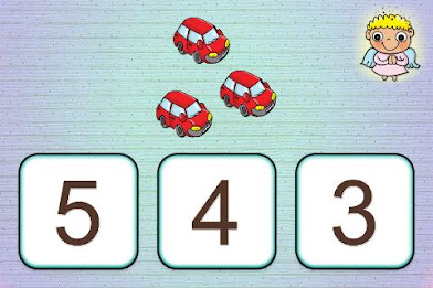 Zahlen / zählen lernen poster 3