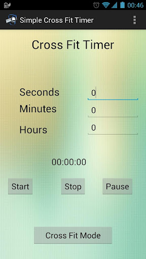 Simple Cross Fit Timer