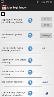 Calendar meetings auto silence Screenshots 2