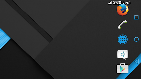 XZ Blue On Black Theme Xperia poster 9