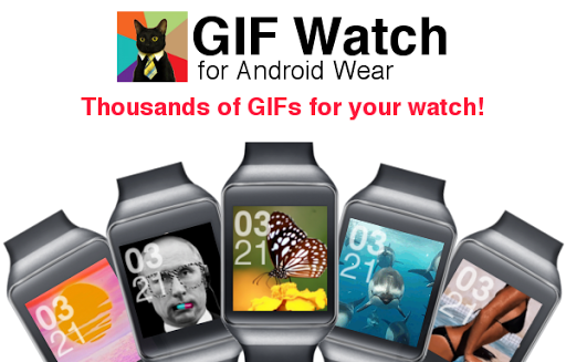 Android Wear GIF Watchface