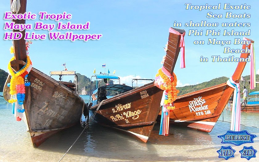 Exotic Tropic Maya Bay Island Screen 3