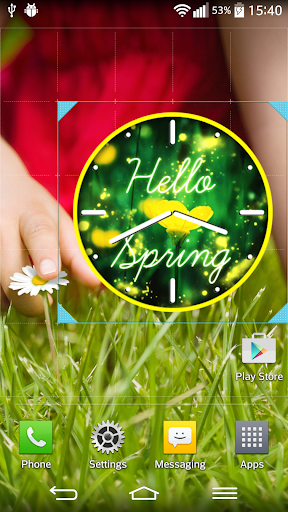 Spring Clock