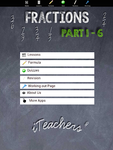 【免費教育App】Fractions Part 1 - 6 Maths-APP點子