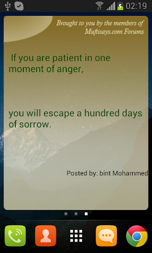 Words of Wisdom Widget