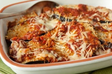 Easy Baked Eggplant Parmesan