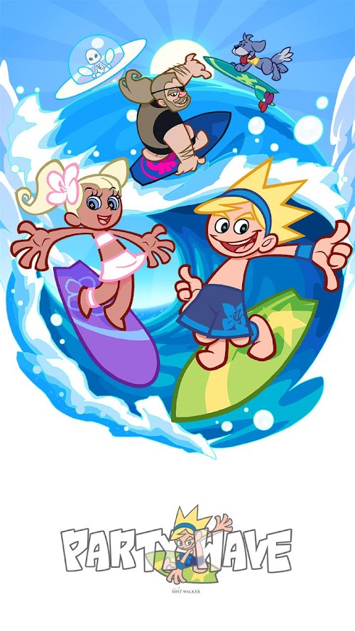 Android application Party Wave screenshort