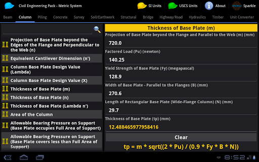 Civil Engineering Pack Tablet